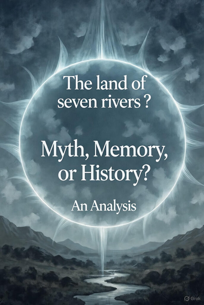 ਵੇਦਕ ਸੱਭਿਅਤਾ ਅਤੇ ਸਪਤਸਿੰਧੂ ਦੇ ਸਬੂਤ ਕਿੱਥੇ ਹਨ?